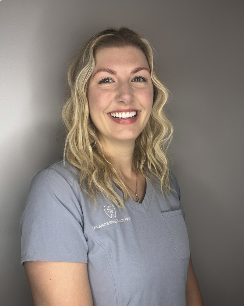 Samantha Prigge, Registered Dental Hygienist at Dynamite Smiles Dentistry in Scottsdale