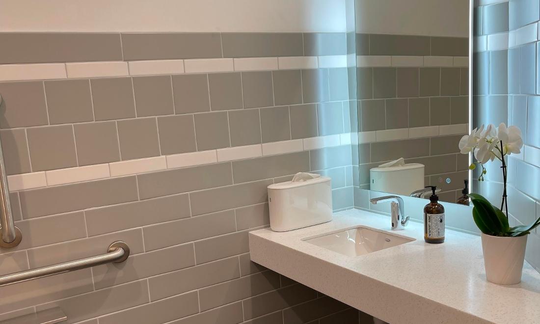 Office bathroom